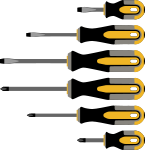 Different screwdrivers